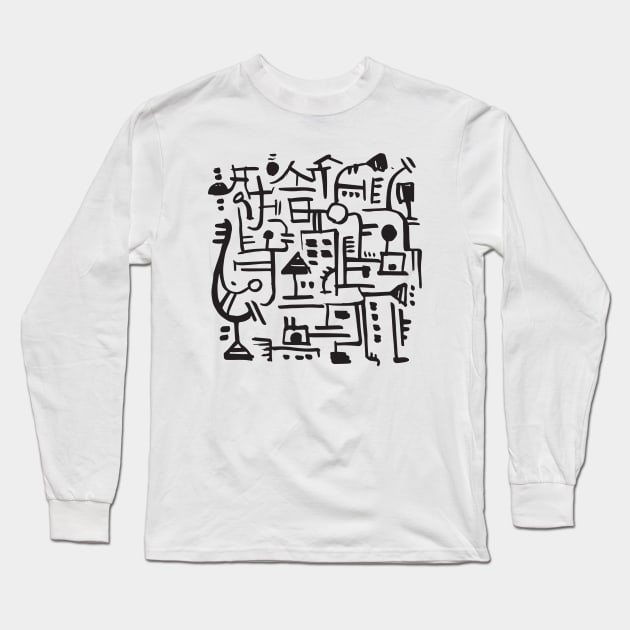 Cryptic Long Sleeve T-Shirt by kalogerakis